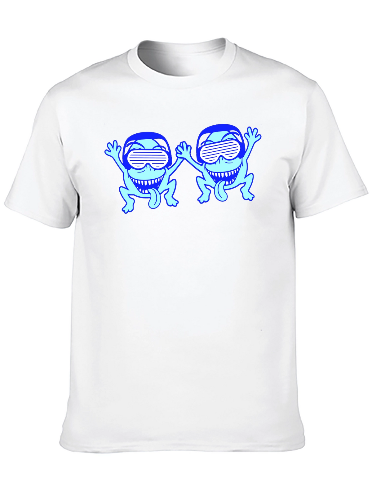 Cool Frogs Black T-Shirt