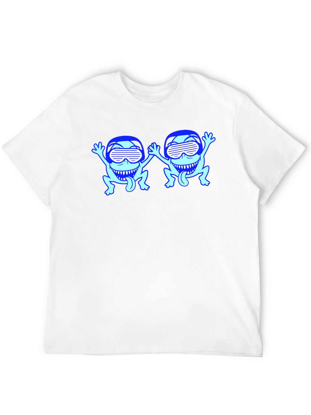 Cool Frogs Black T-Shirt