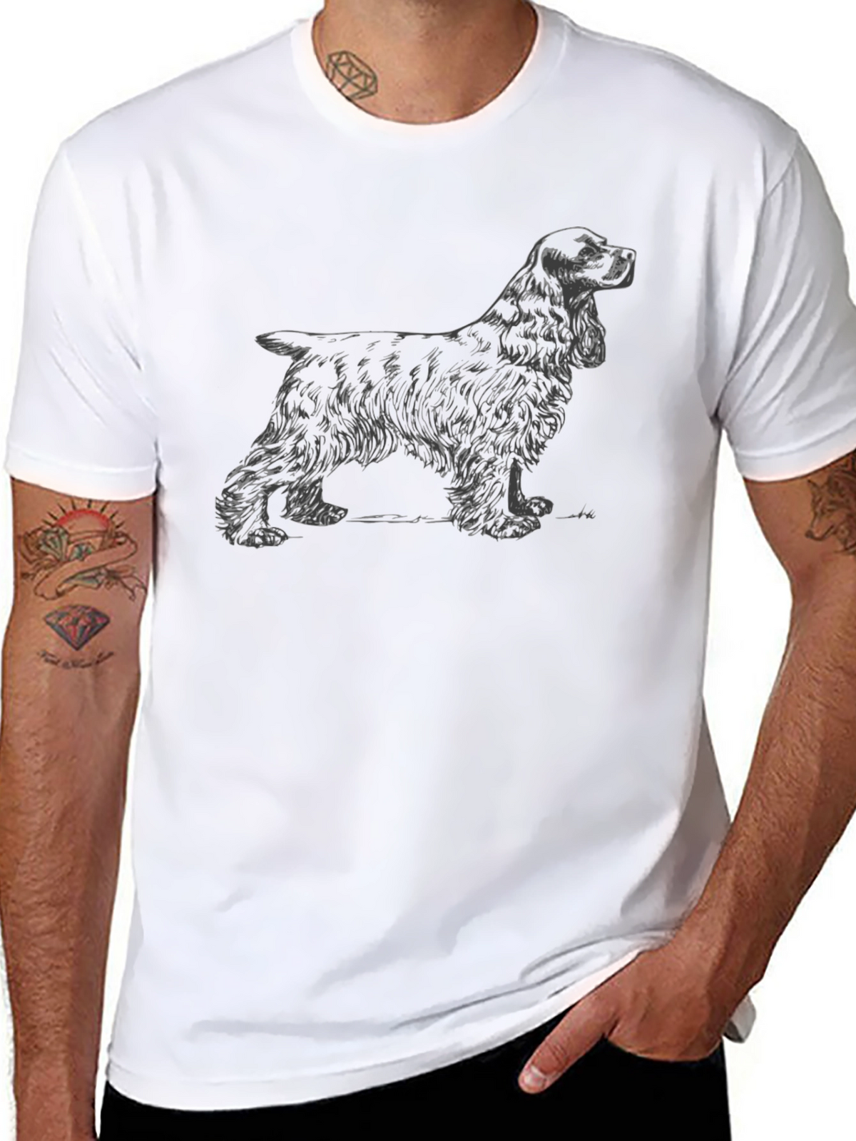 Cocker Spaniel Graphic T-Shirt