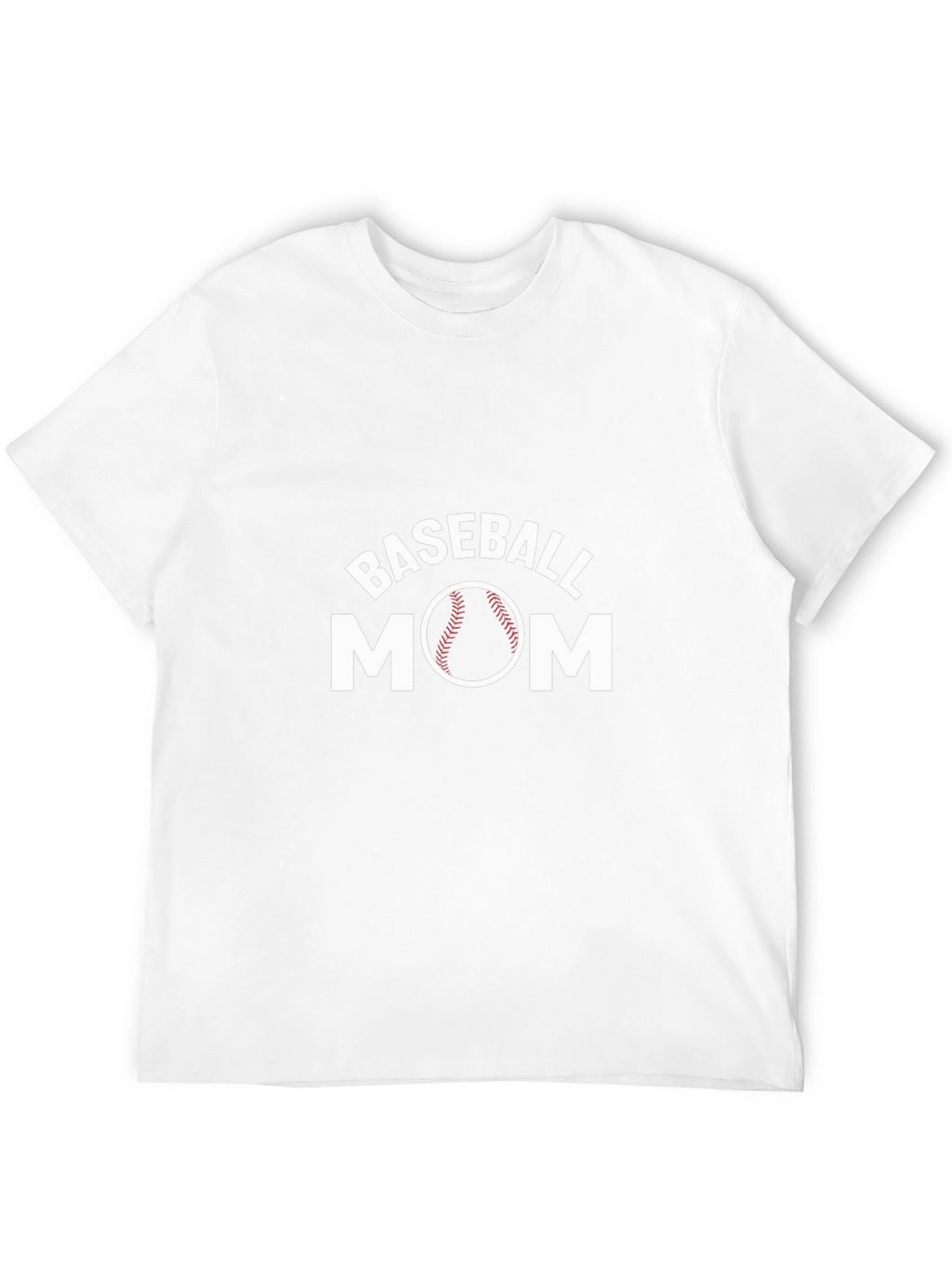 Baseball Mom Graphic T-Shirt - Unisex Black Tee