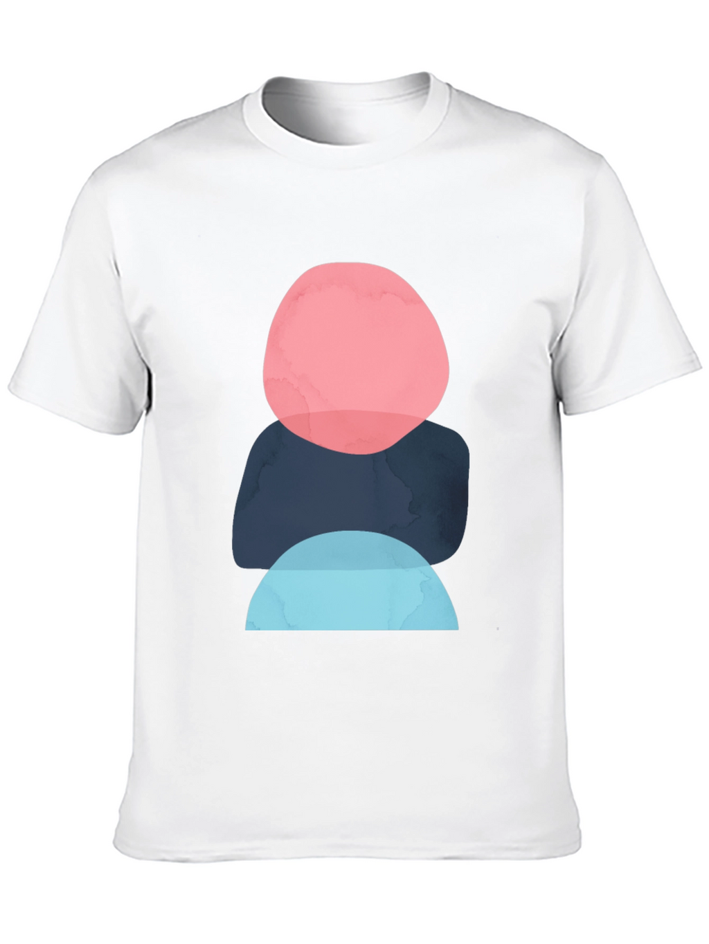 Modern Abstract Shapes Graphic Tee