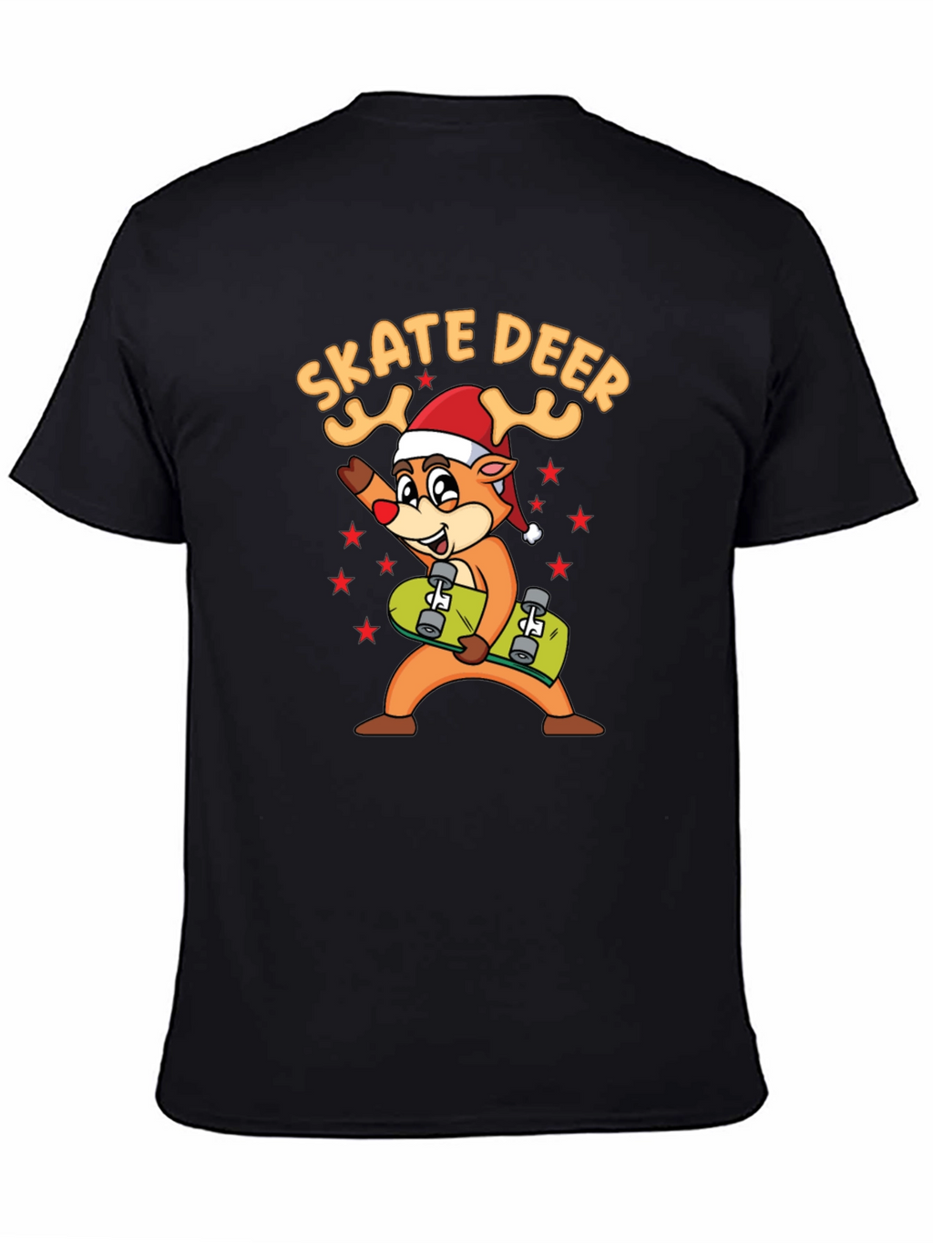 Skate Deer Graphic T-Shirt