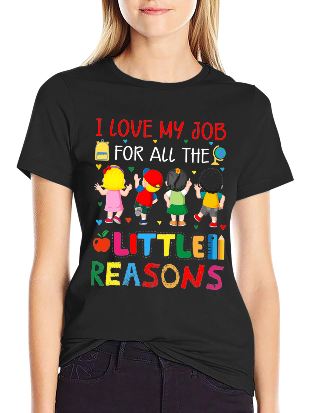I Love My Job T-Shirt Teacher Gift