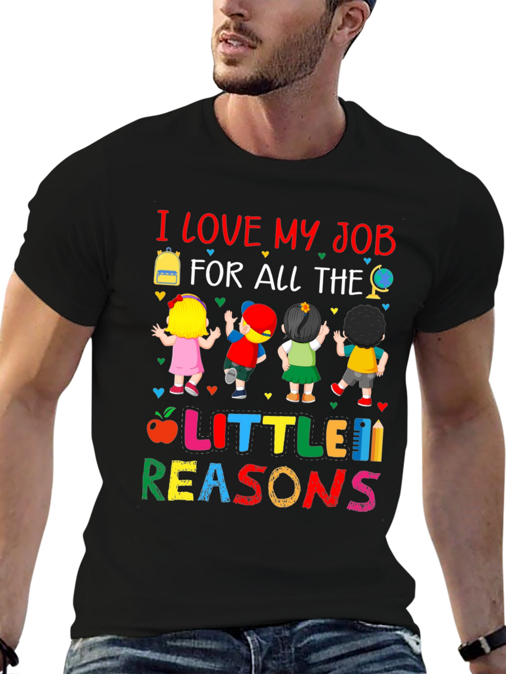 I Love My Job T-Shirt Teacher Gift