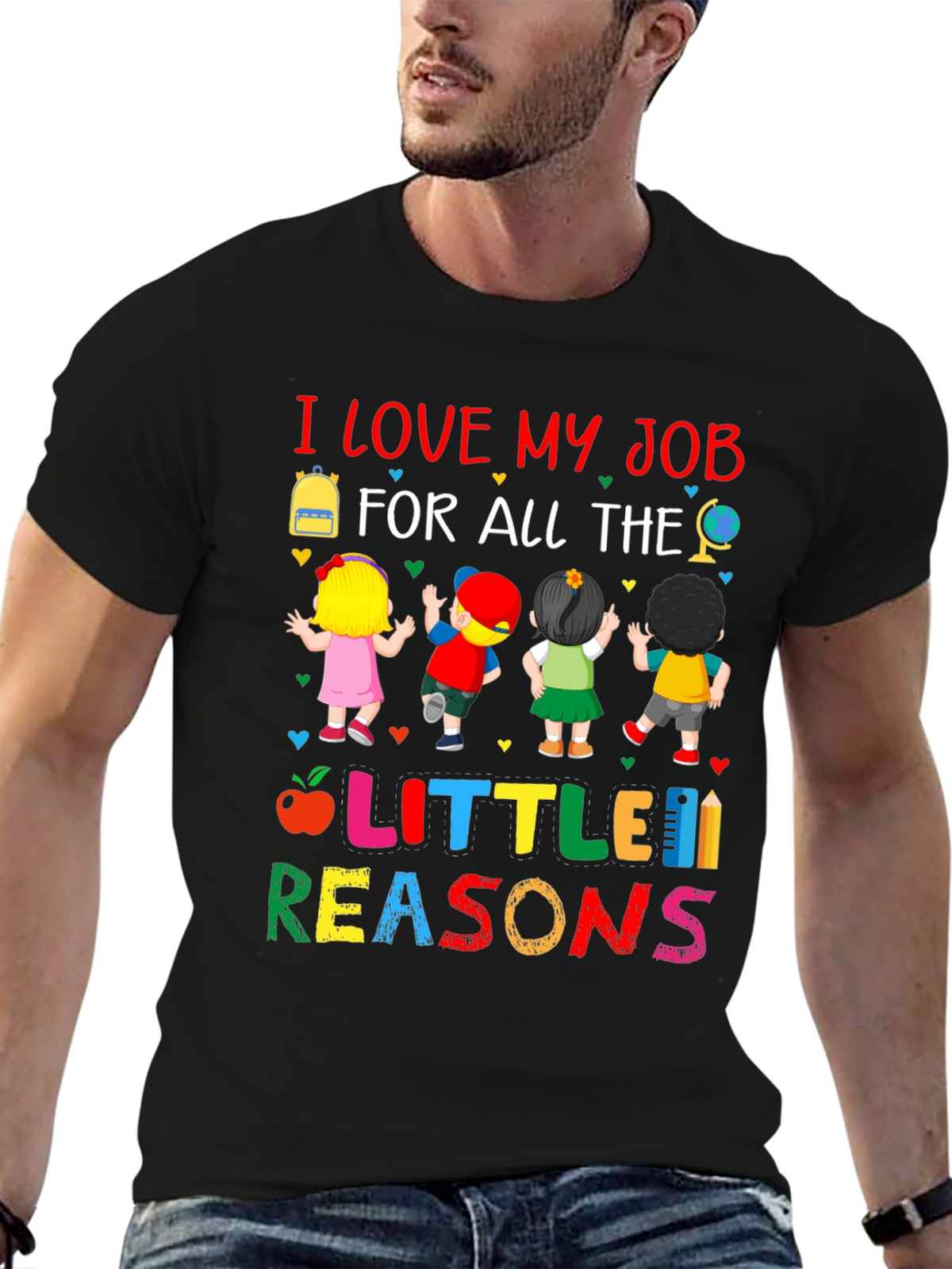 I Love My Job T-Shirt Teacher Gift