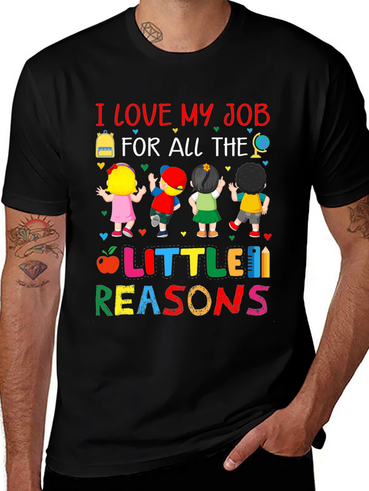 I Love My Job T-Shirt Teacher Gift