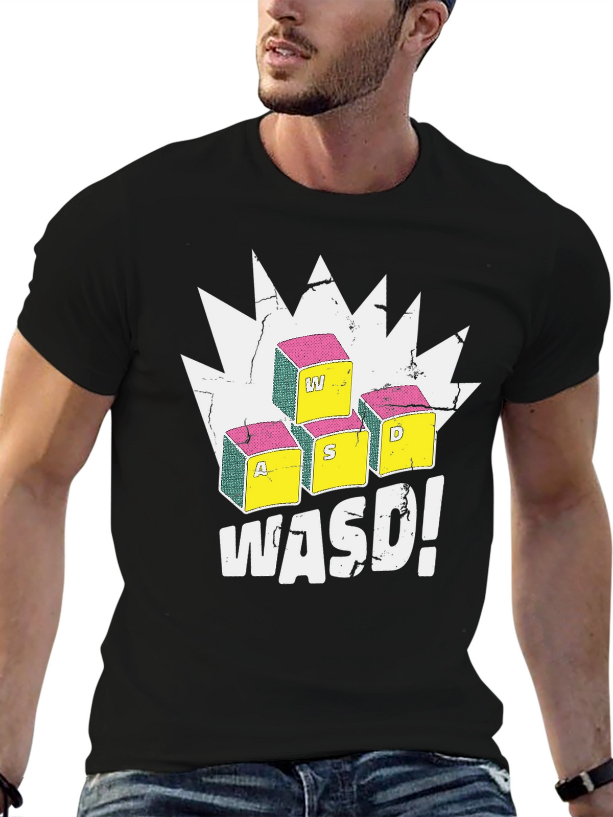 WASD Gaming Graphic T-Shirt