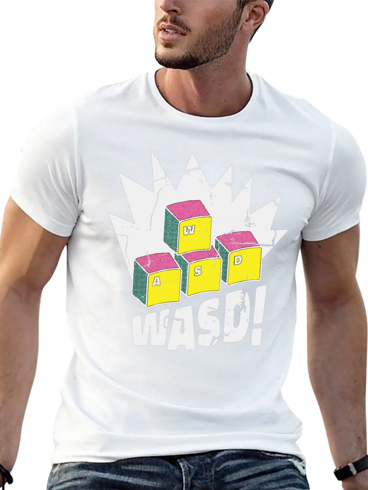 WASD Gaming Graphic T-Shirt