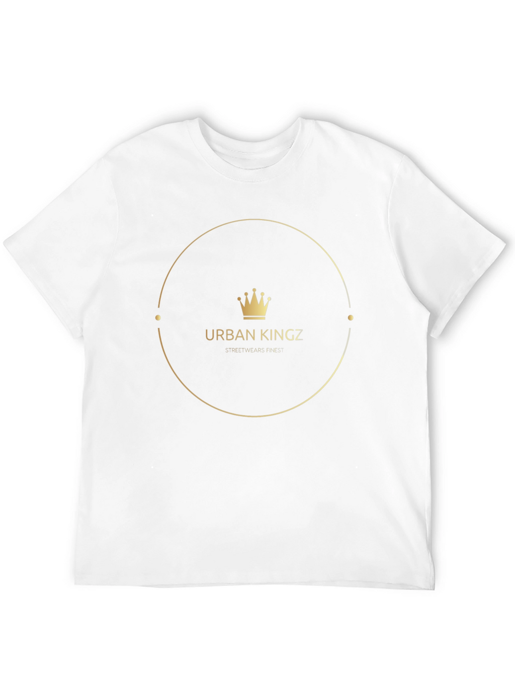 Urban Kingz Black Graphic Tee