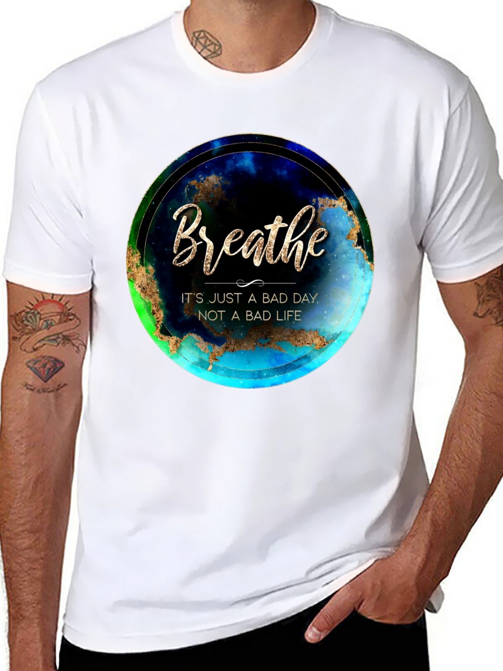 Breathe Positive Vibes T-Shirt