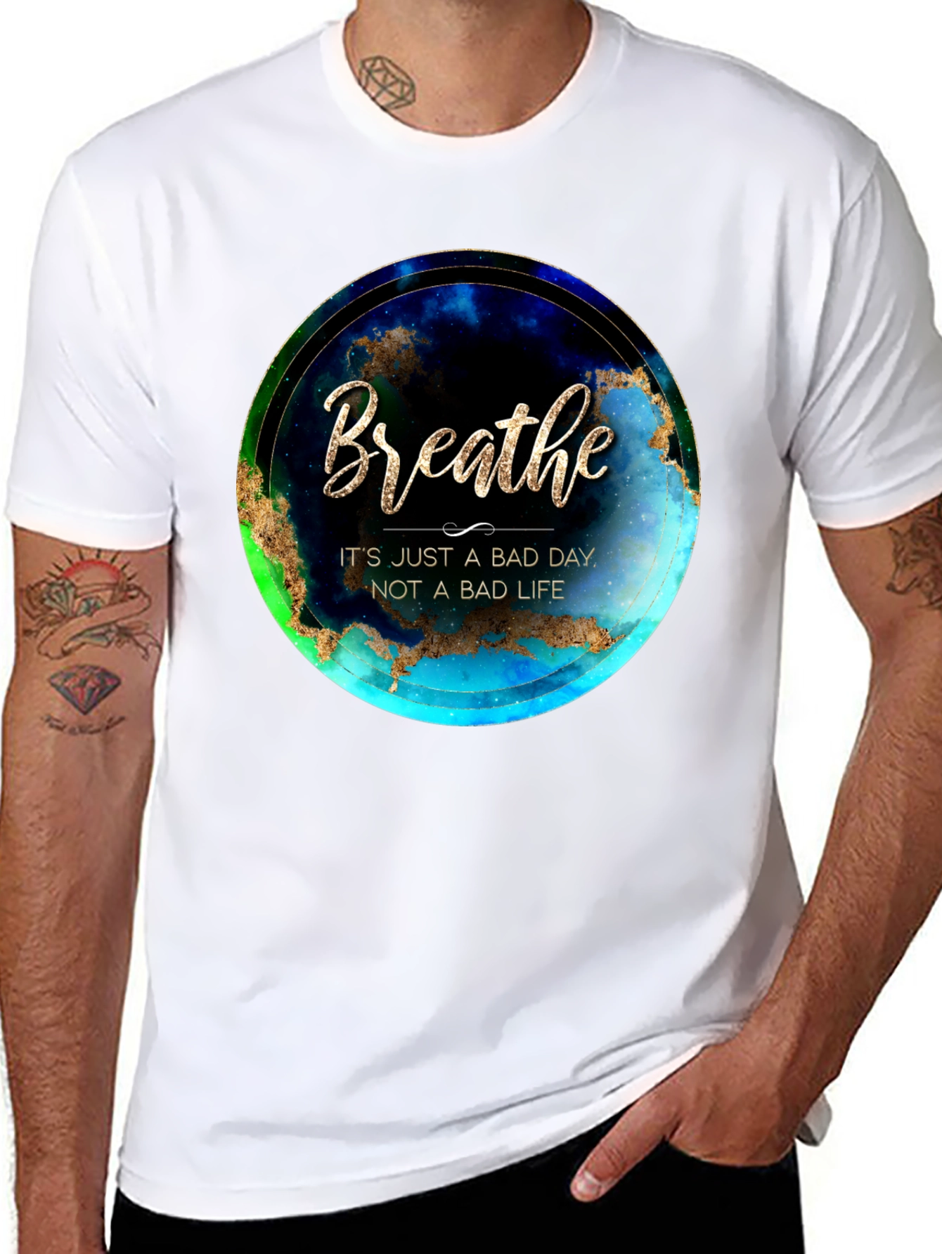 Breathe Positive Vibes T-Shirt