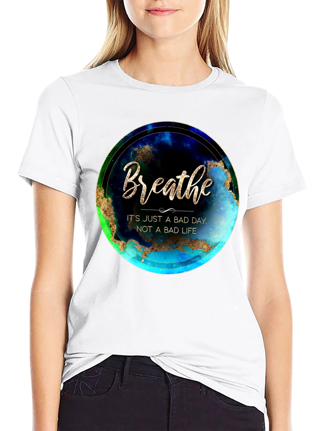 Breathe Positive Vibes T-Shirt