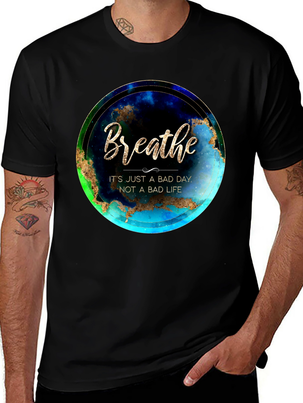 Breathe Positive Vibes T-Shirt