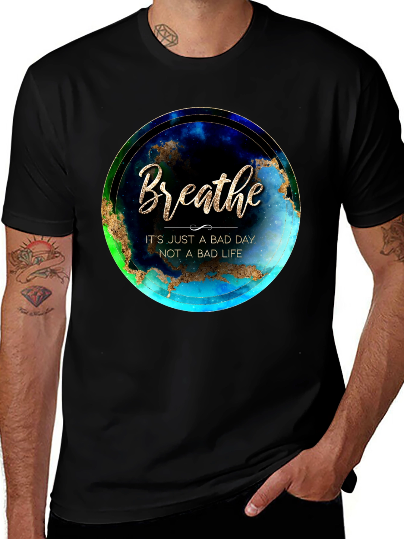 Breathe Positive Vibes T-Shirt