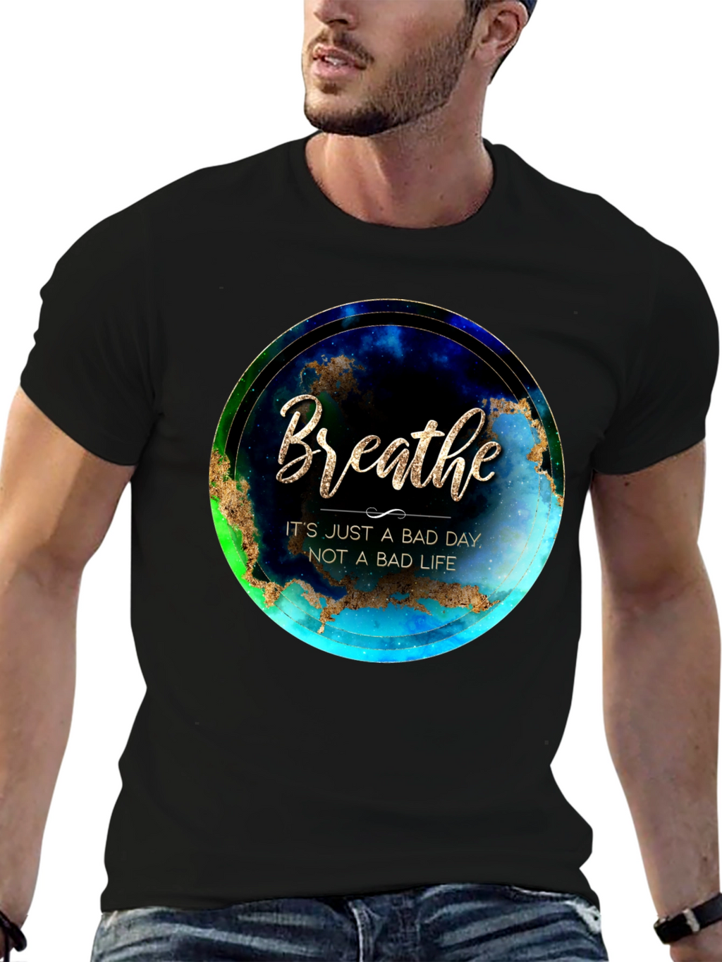Breathe Positive Vibes T-Shirt