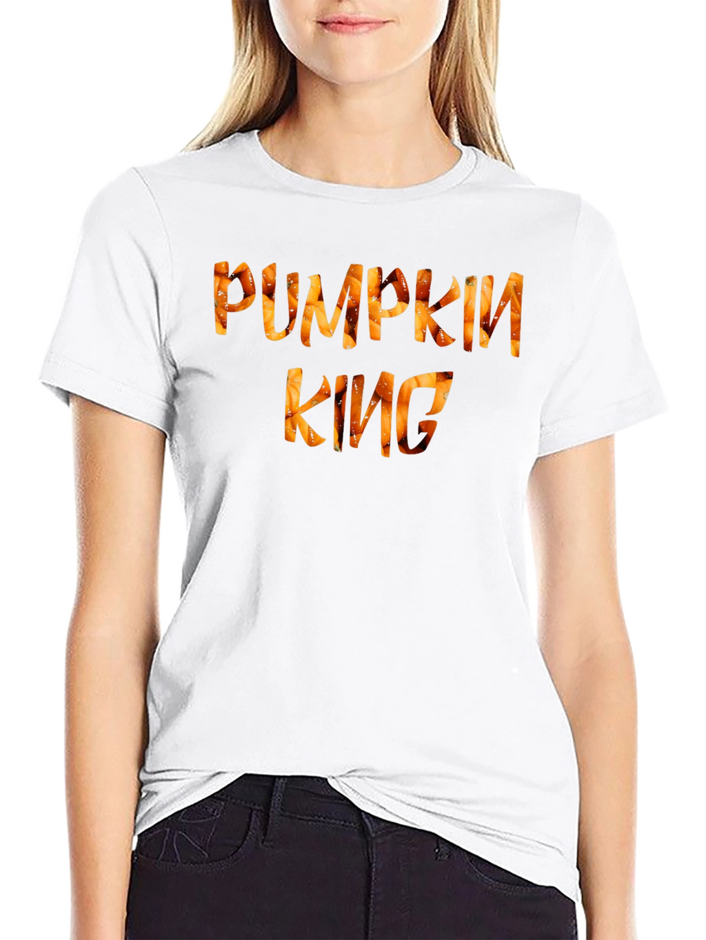 Pumpkin King Graphic Tee - Halloween Apparel