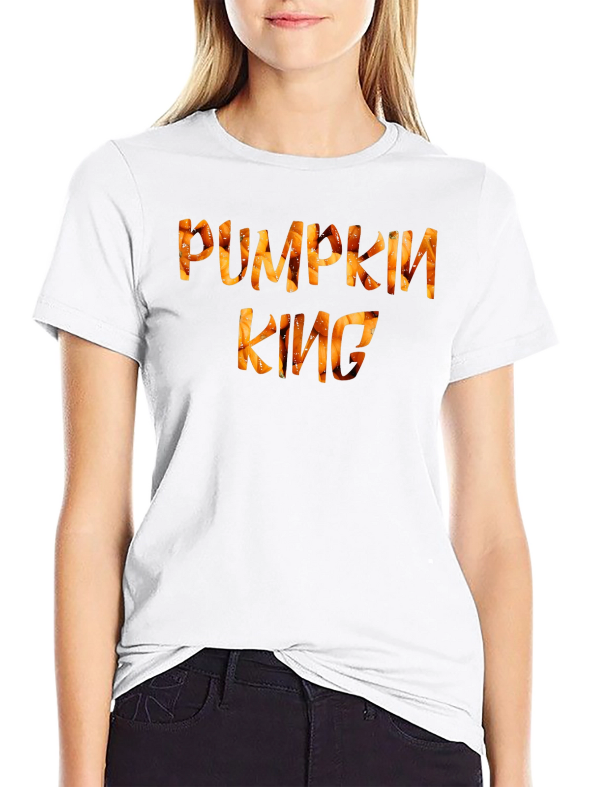 Pumpkin King Graphic Tee - Halloween Apparel
