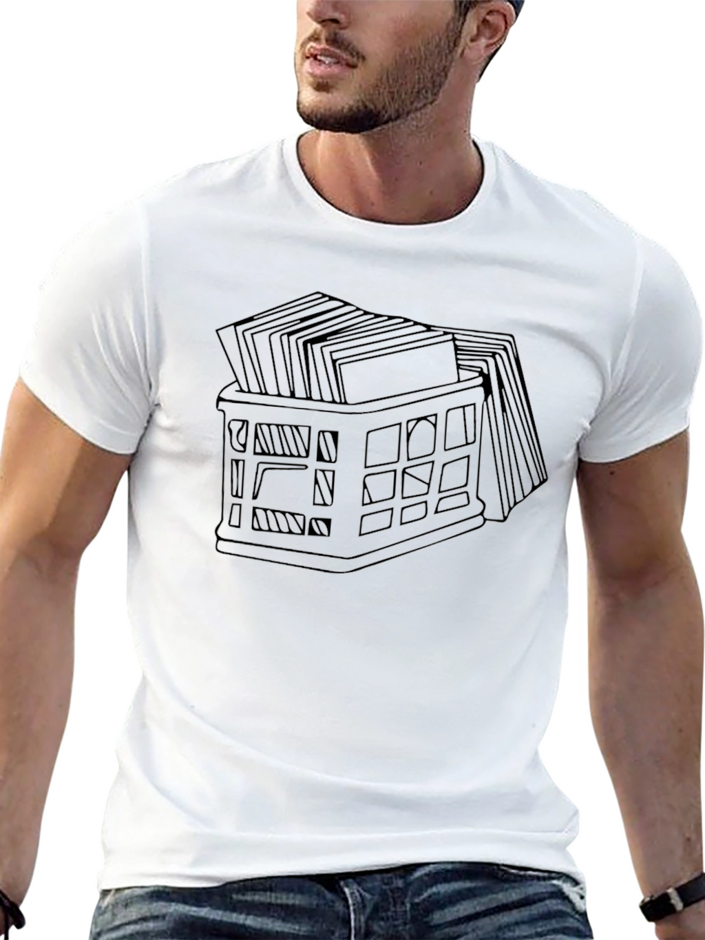 Vinyl Record Crate T-Shirt
