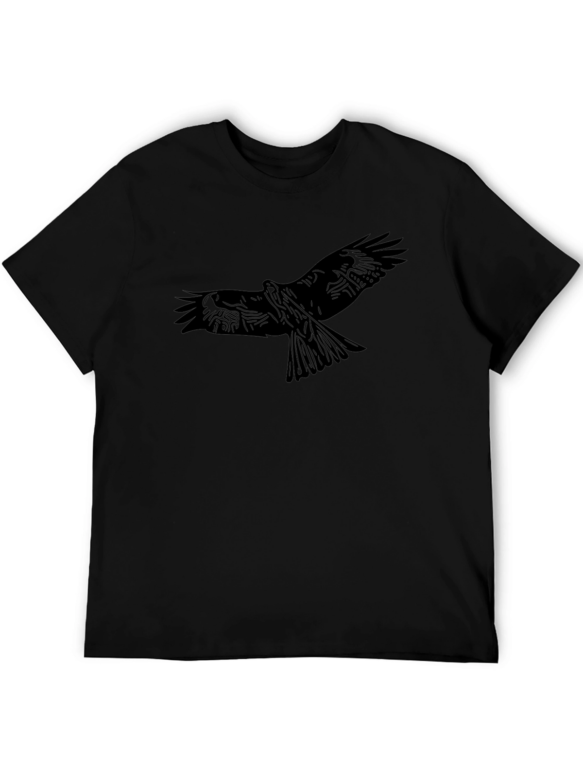 Black Eagle Graphic Tee - Stylish Mens Apparel