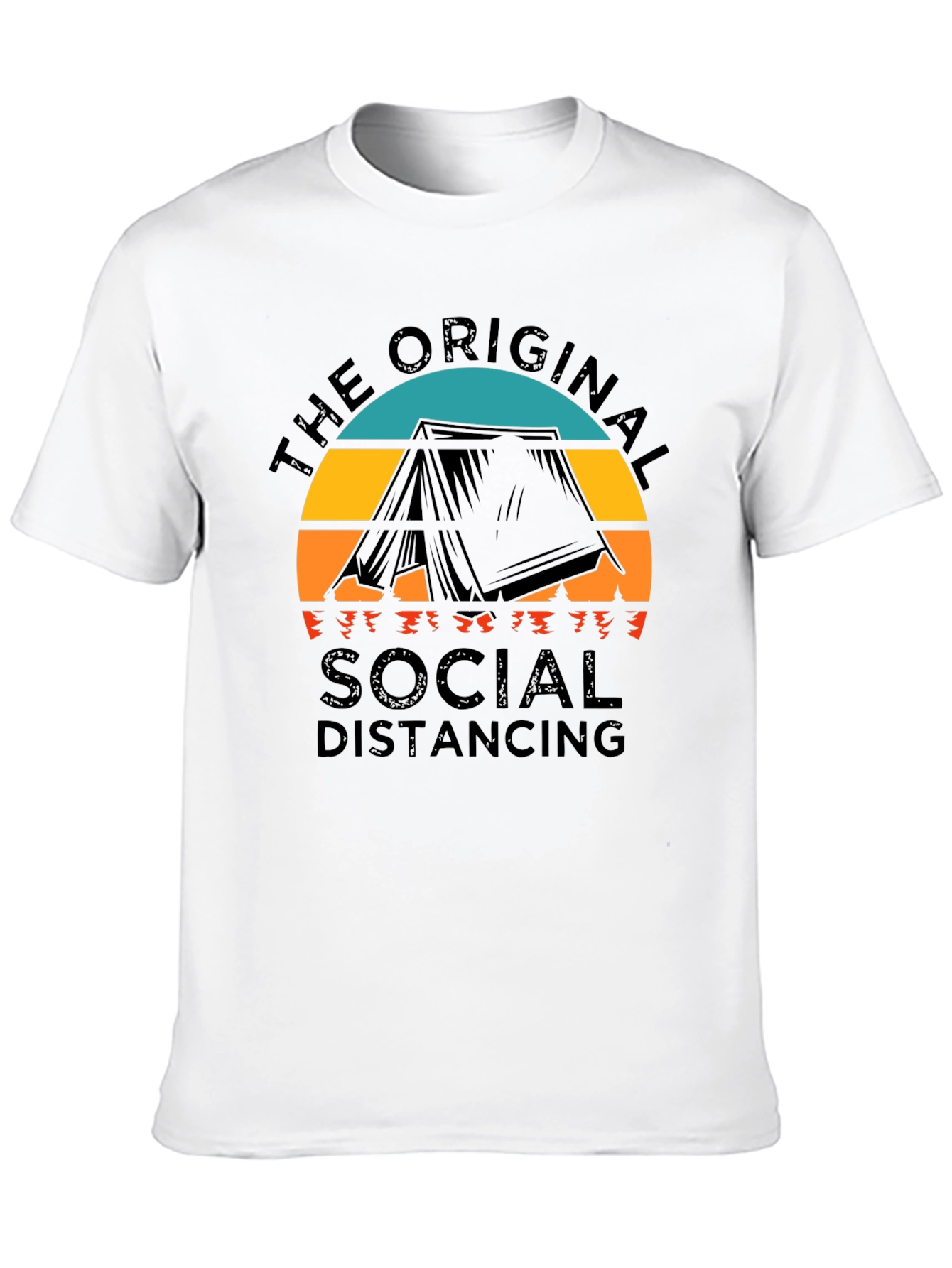 The Original Social Distancing Camping T-Shirt