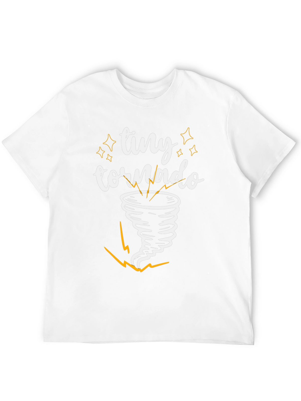 Tiny Tornado Graphic Tee - Soft Cotton Blend