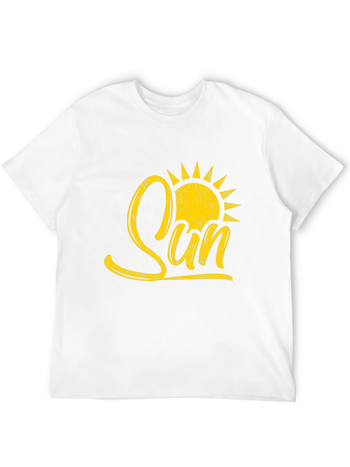 Sunshine Graphic Black T-Shirt for Men