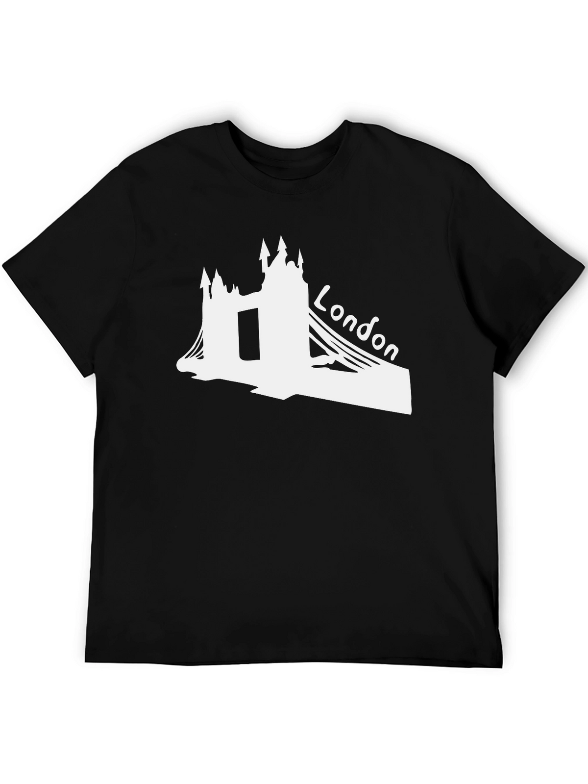 London Bridge Graphic T-Shirt - Black