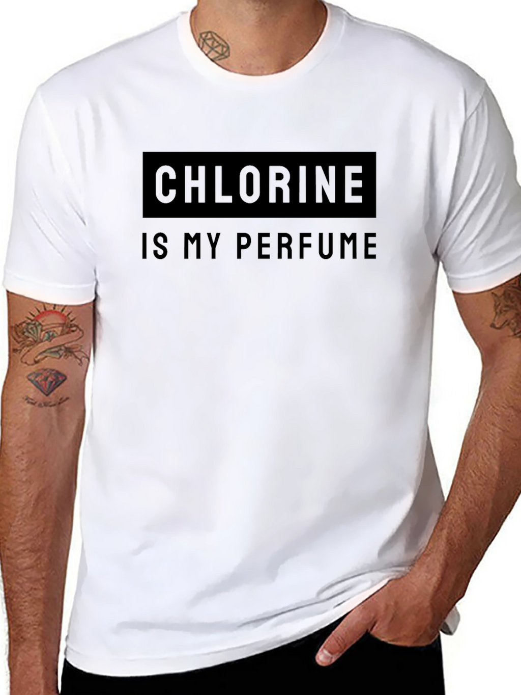 Chlorine is My Perfume Graphic T-Shirt
