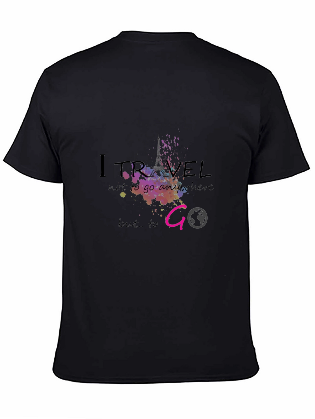 I Travel to Go Graphic Tee