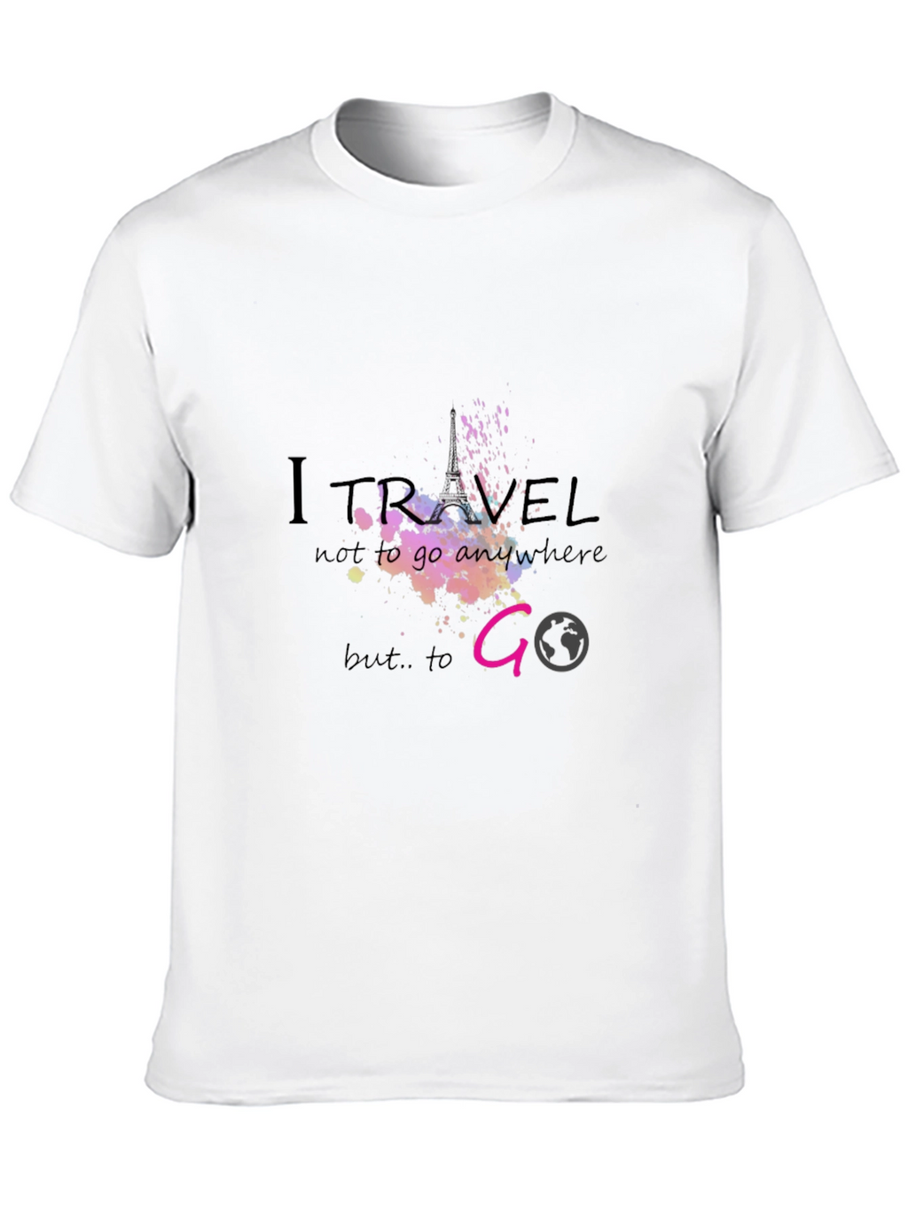 I Travel to Go Graphic Tee
