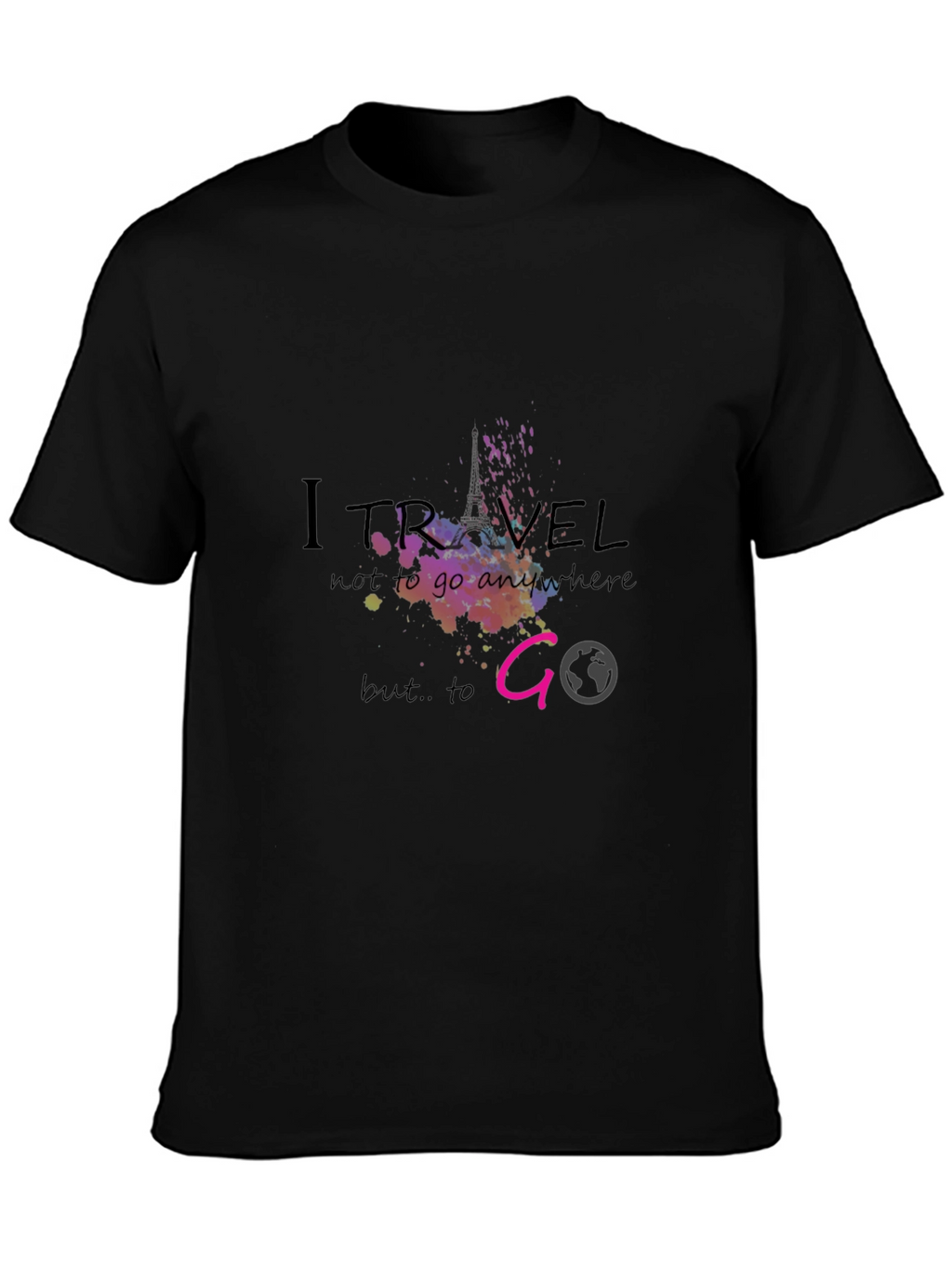 I Travel to Go Graphic Tee