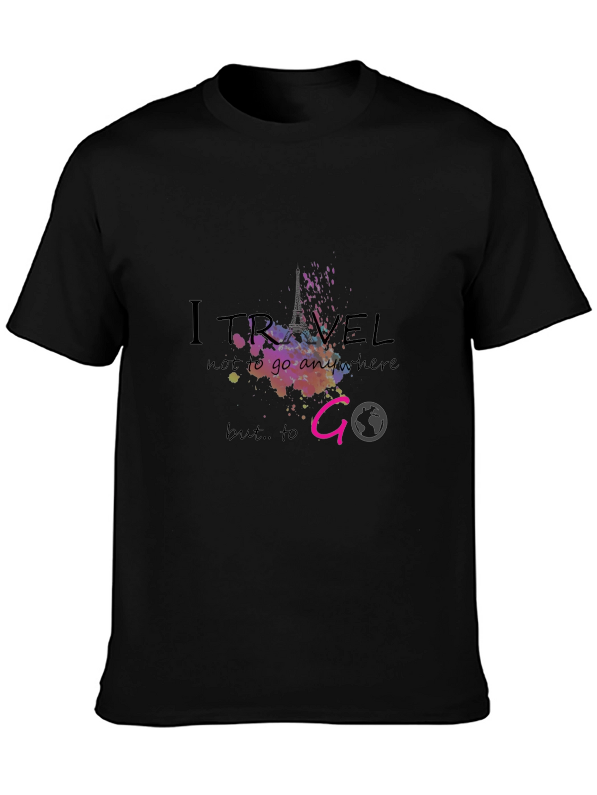 I Travel to Go Graphic Tee