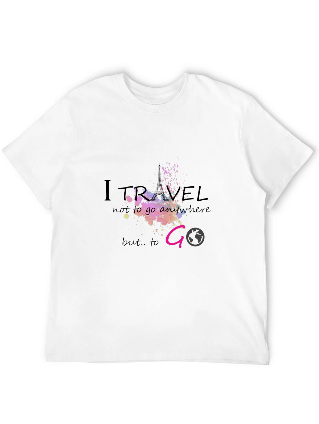I Travel to Go Graphic Tee