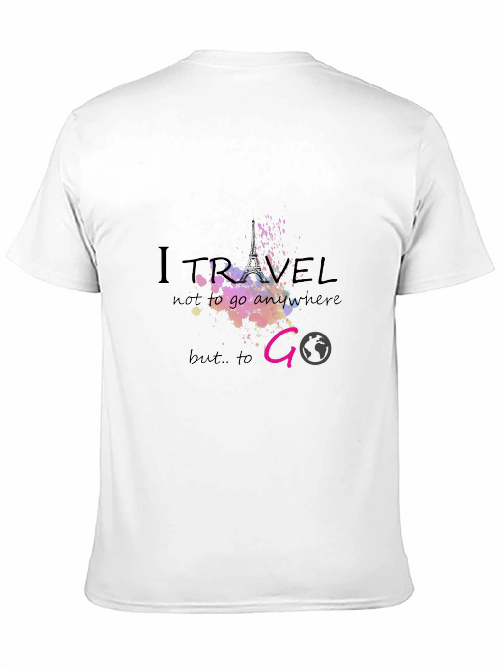 I Travel to Go Graphic Tee
