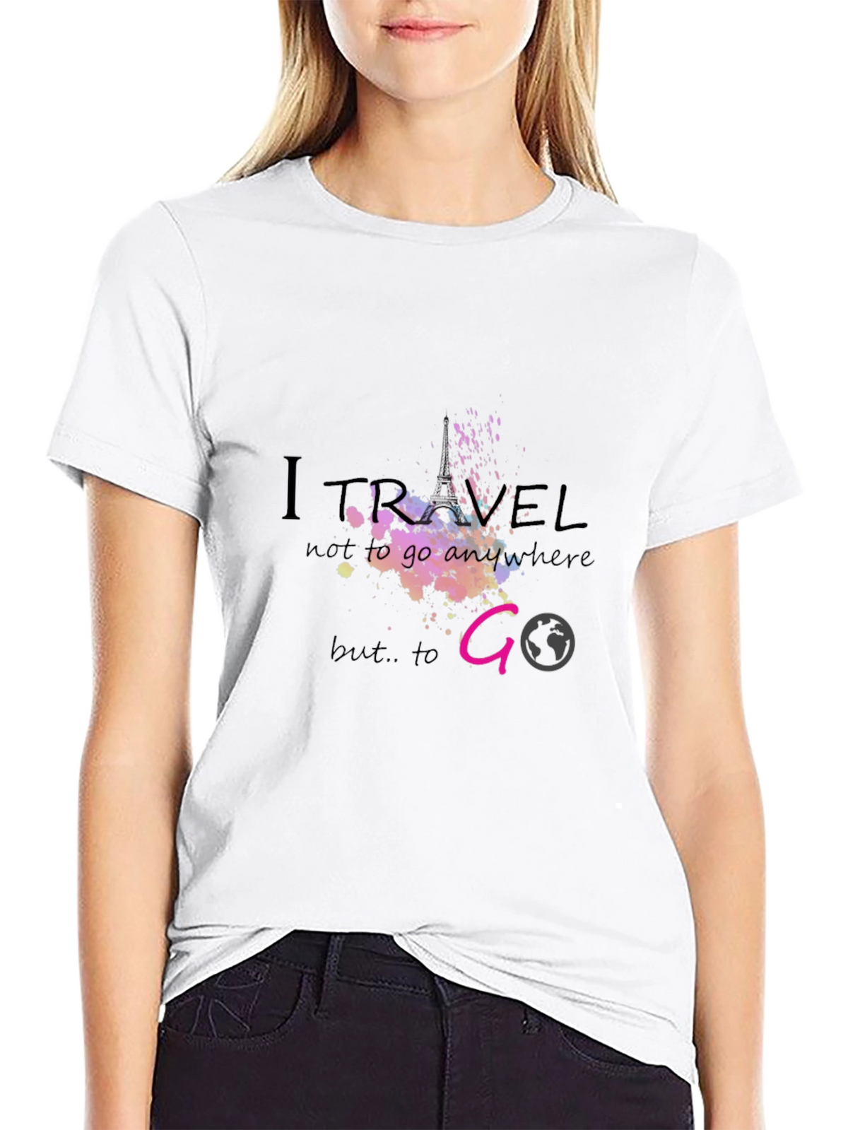 I Travel to Go Graphic Tee