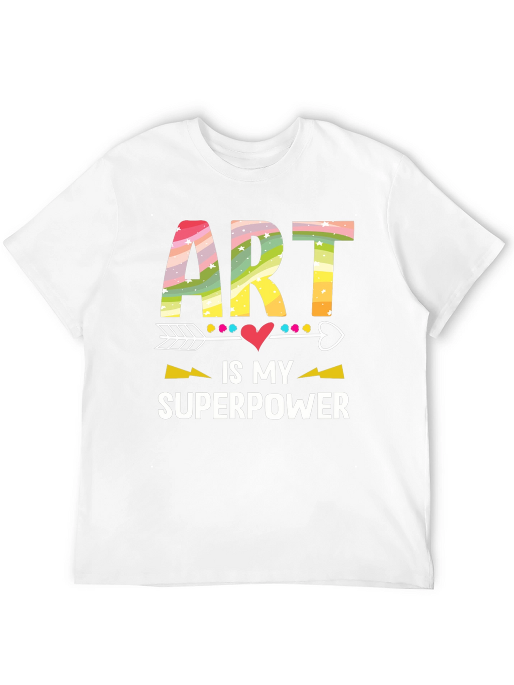 Art is My Superpower Graphic Tee