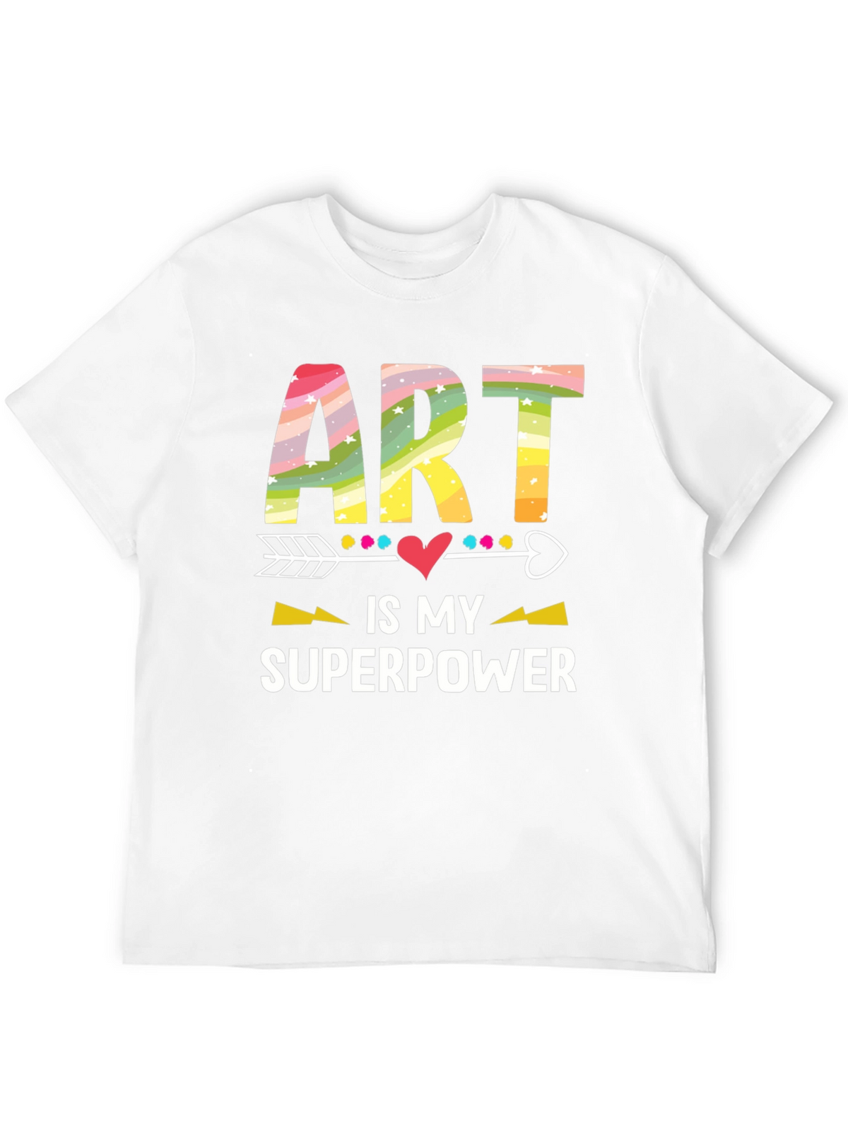 Art is My Superpower Graphic Tee