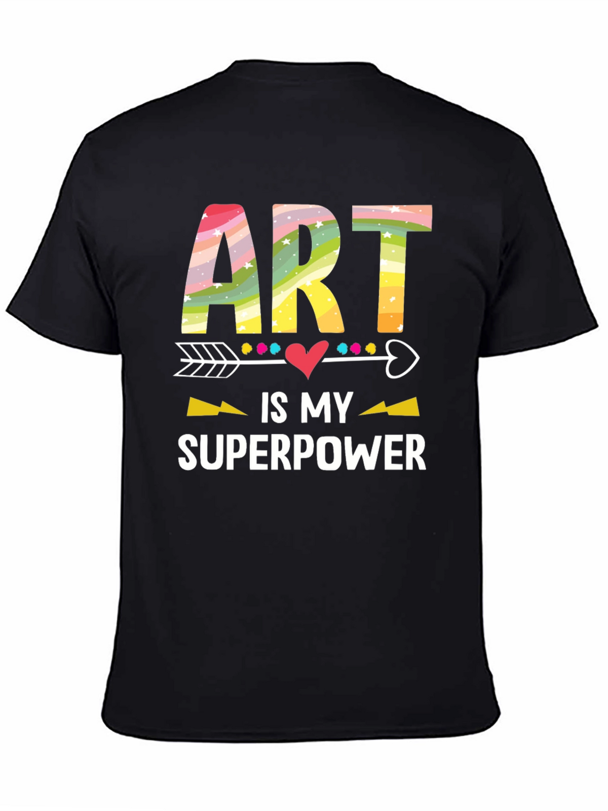 Art is My Superpower Graphic Tee