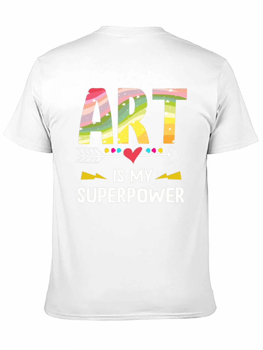 Art is My Superpower Graphic Tee