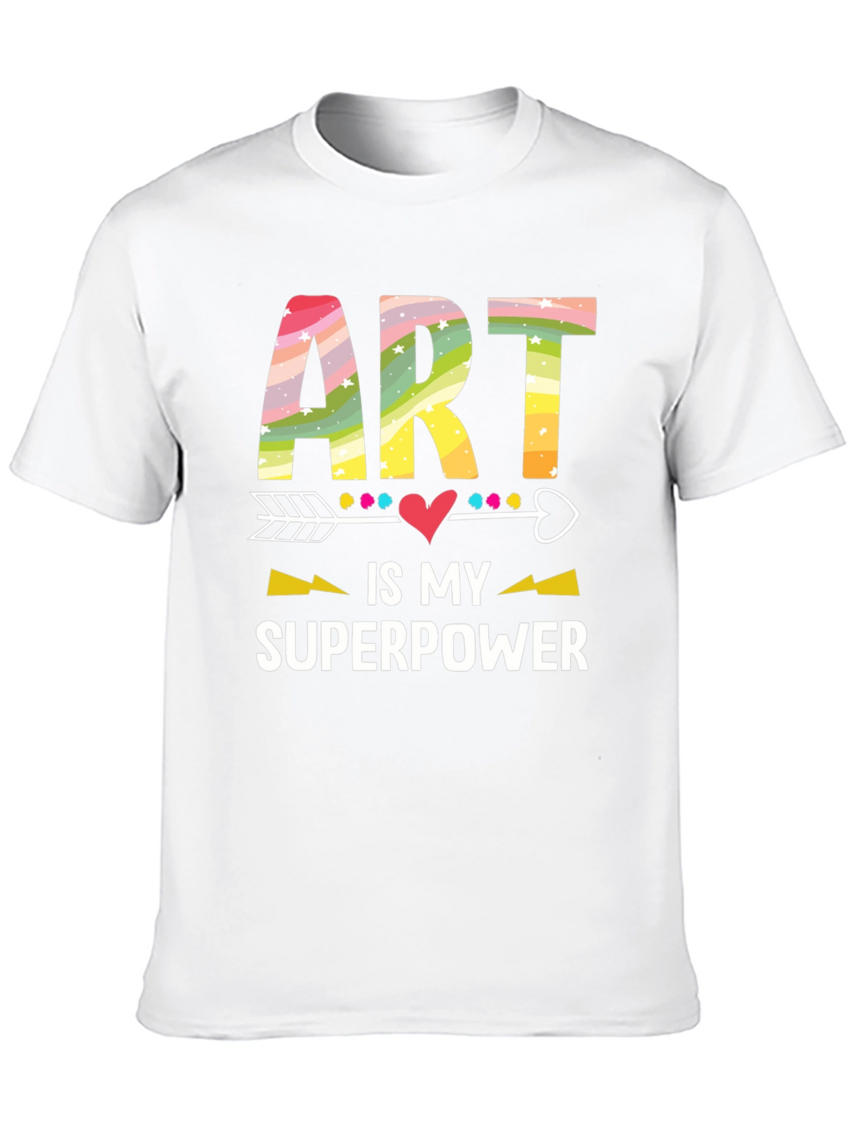 Art is My Superpower Graphic Tee