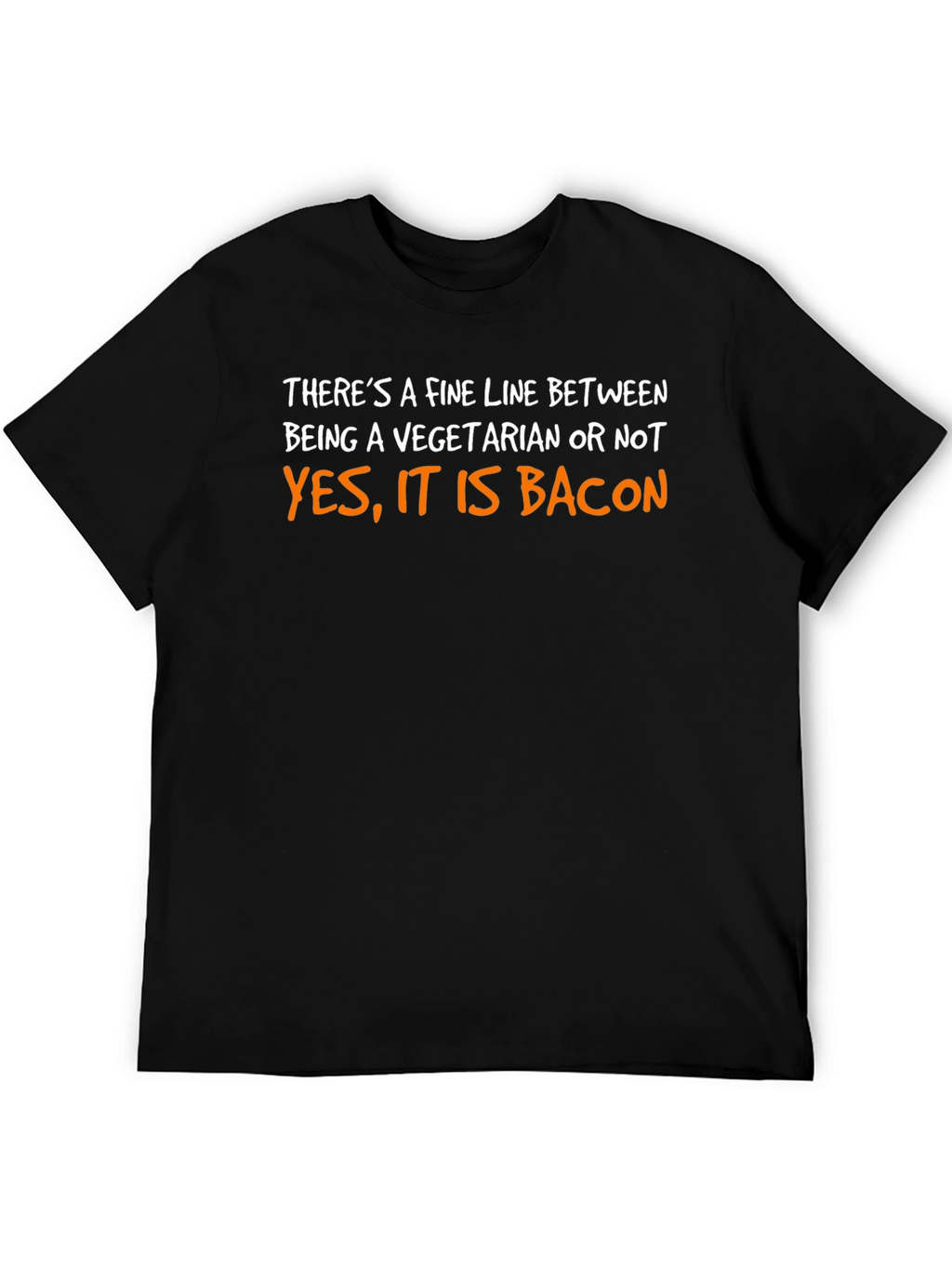 Bacon Lover T-Shirt Vegetarian Funny Saying