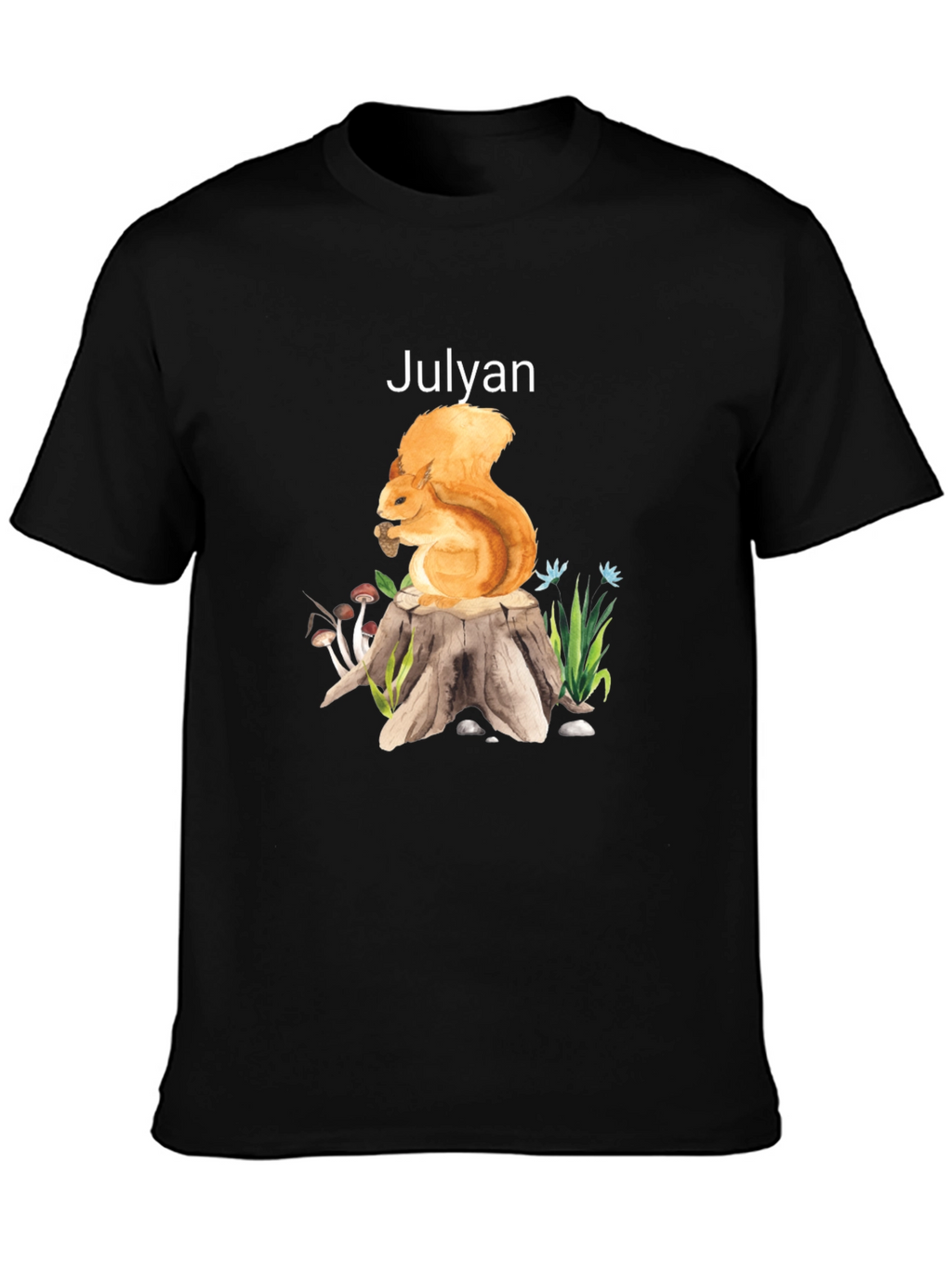 Squirrel Stump Graphic Tee - Julyan