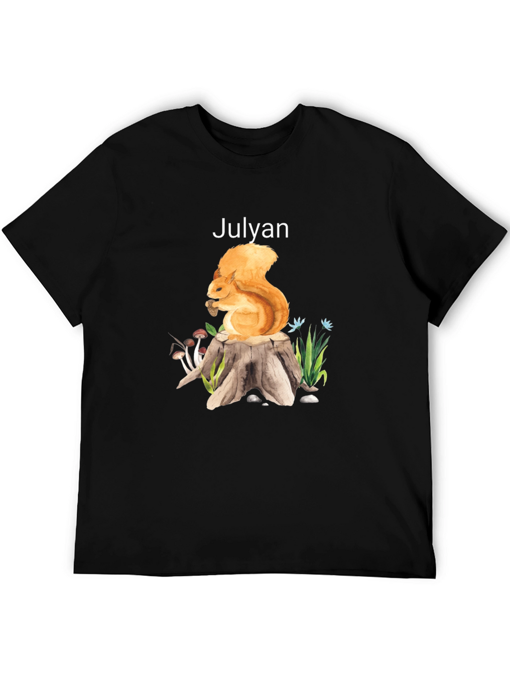 Squirrel Stump Graphic Tee - Julyan