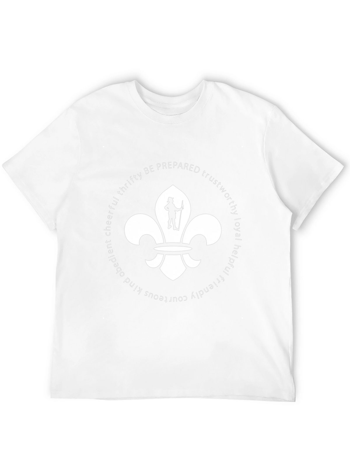 Boy Scout Values T-Shirt | Black Cotton Blend