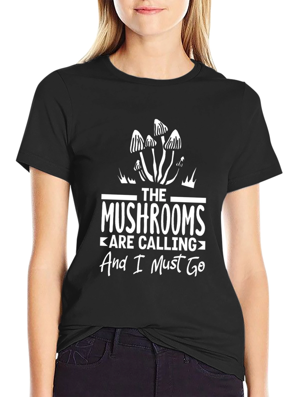Mushroom Lover T-Shirt - The Mushrooms Are Calling