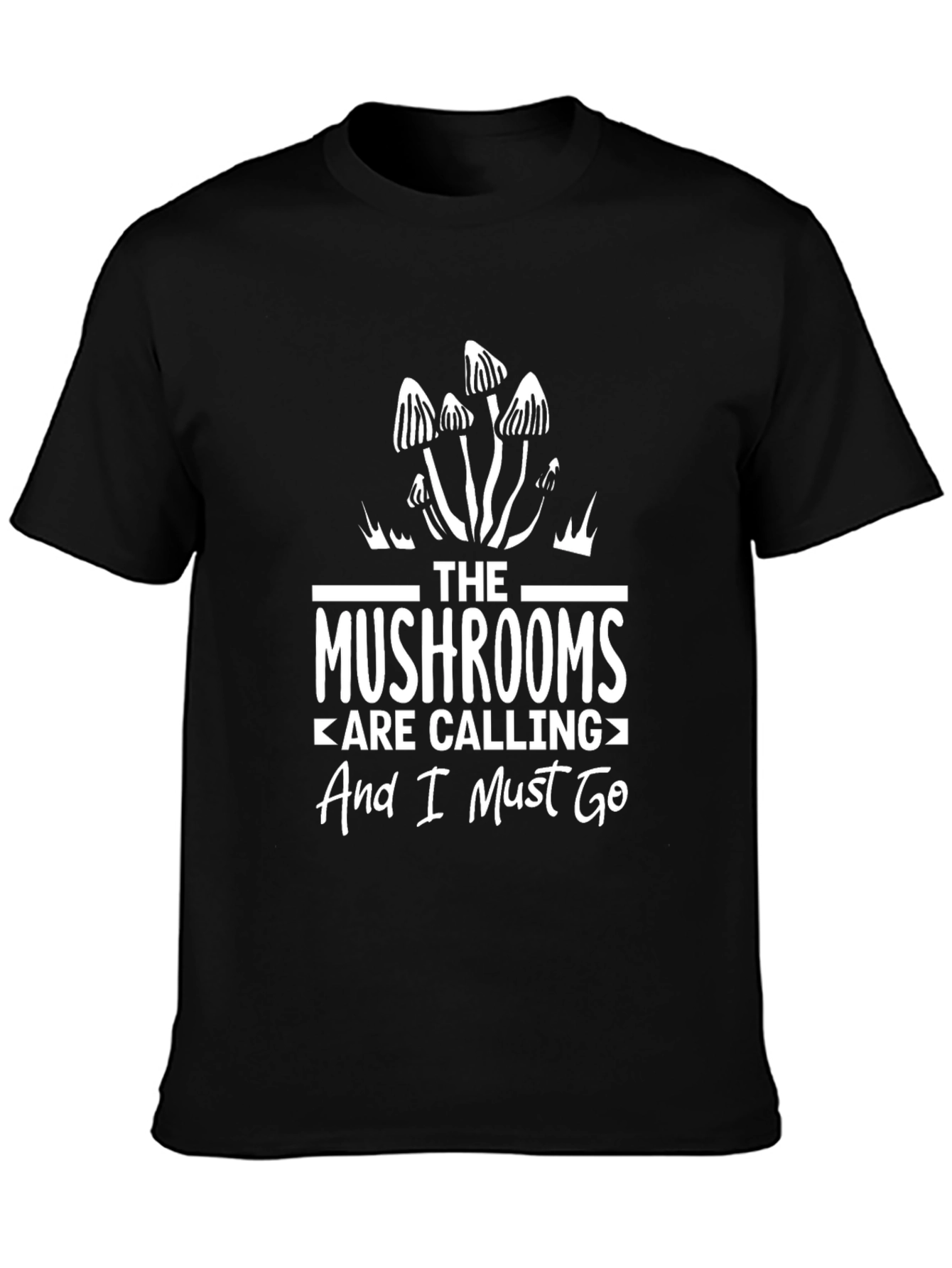 Mushroom Lover T-Shirt - The Mushrooms Are Calling