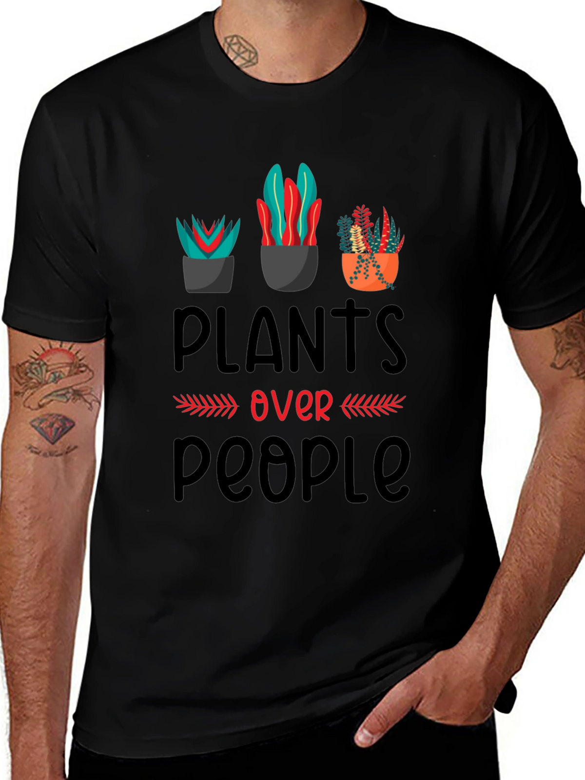 Plants Over People Graphic Tee