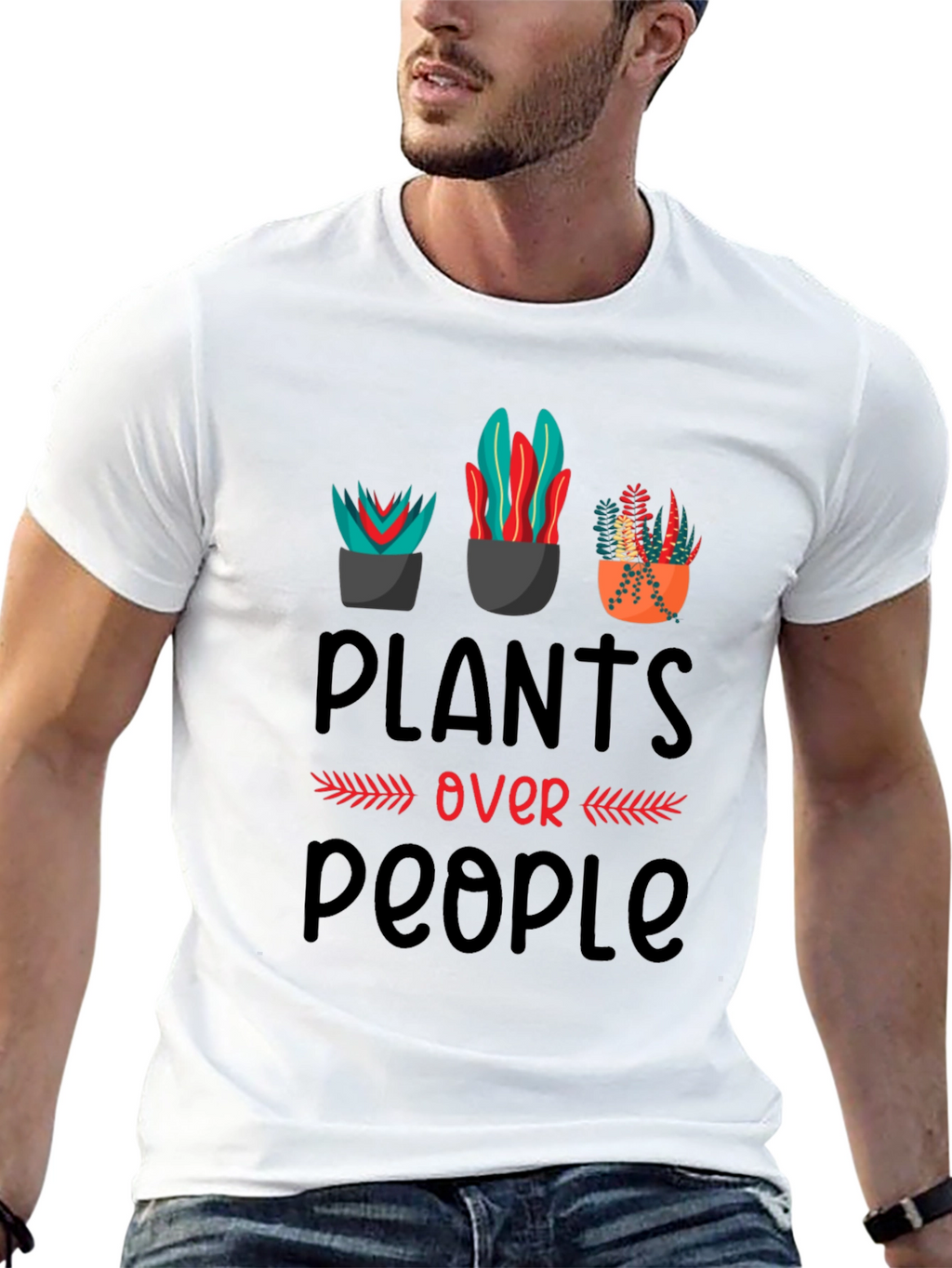 Plants Over People Graphic Tee