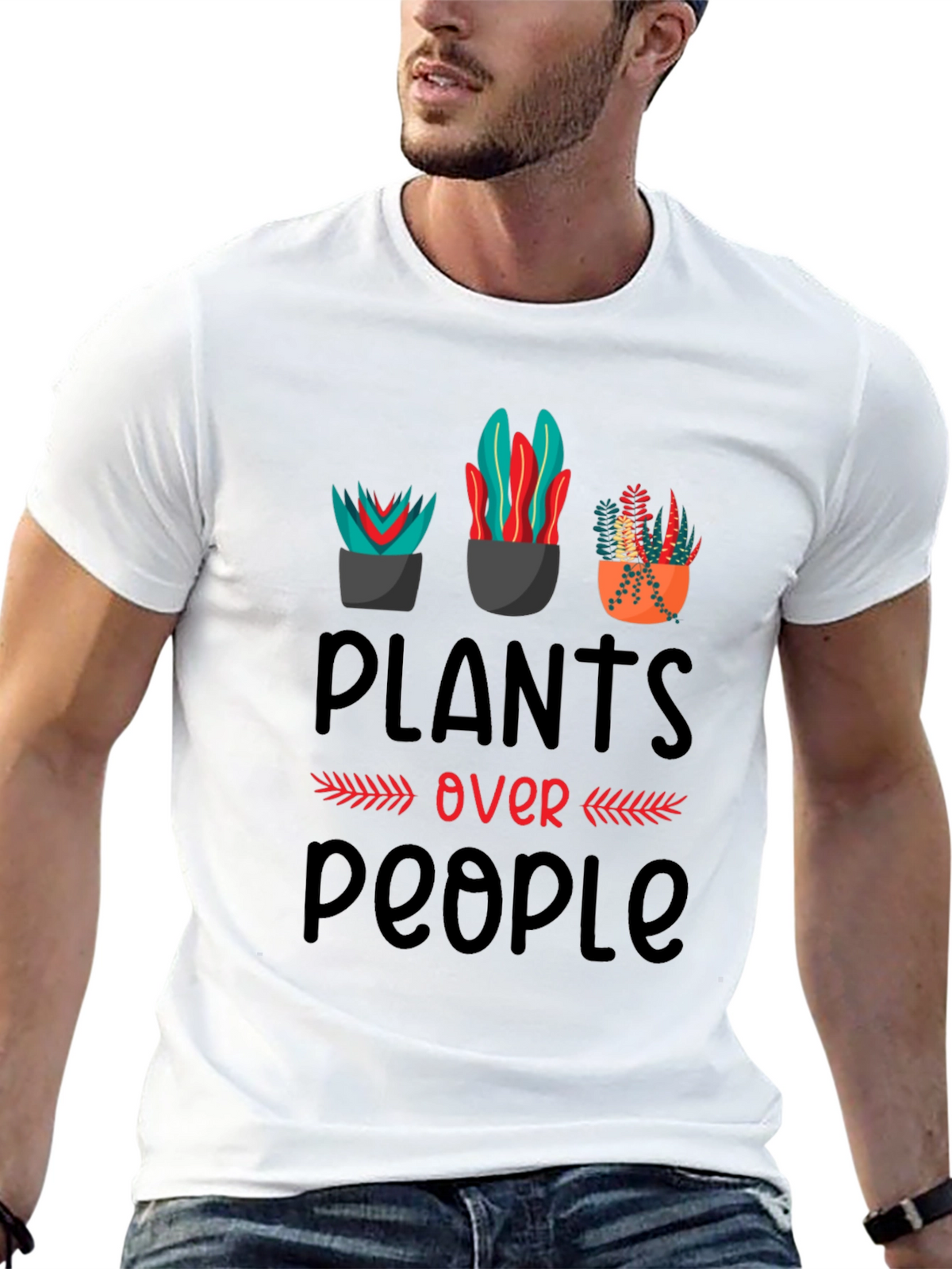 Plants Over People Graphic Tee