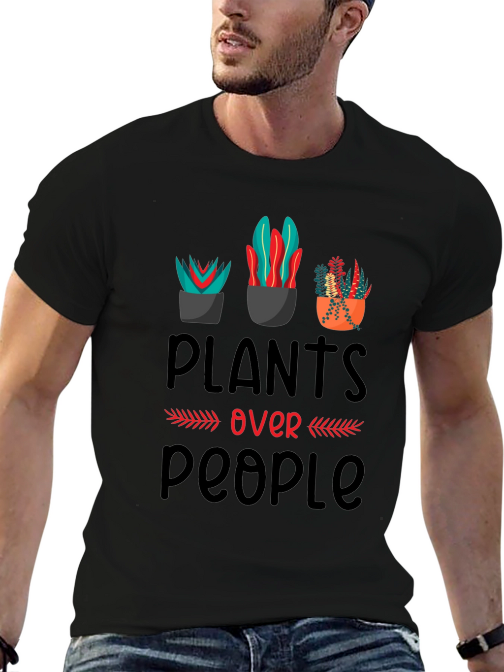 Plants Over People Graphic Tee